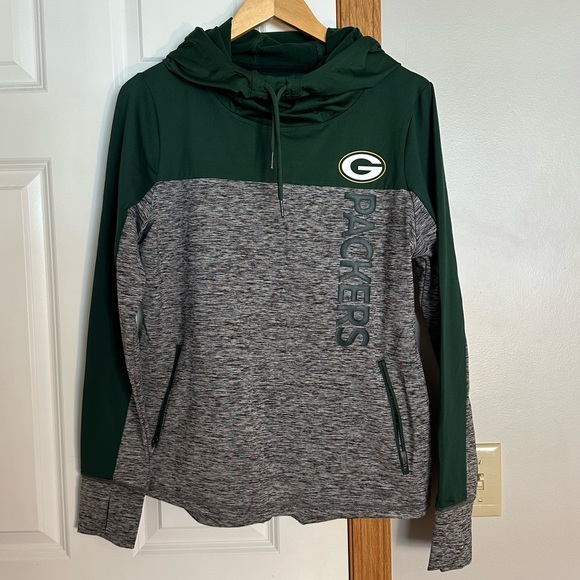 NFL Tops - NFL Women's Deep Green Pullover Hoodie